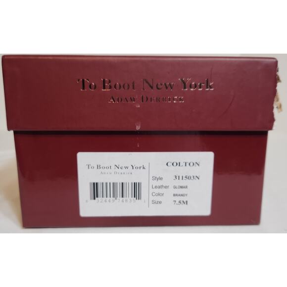 To Boot New York Adam Derrick Colton Brandy Nappa Calf Sneakers size 7.5M - Picture 10 of 12